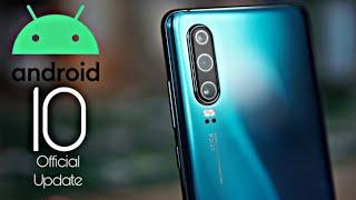 Huawei P30 Official Android 10 Update