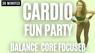 Empowered in 30 Low Impact Fun Cardio Balance and Core Workout Feel Good Body Movement Love