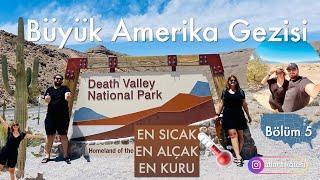 Ölüm VadisiDeath Valley gezisi  Amerikanın Çölleri  California Vlog  Batı ABD Gezi Bölüm 5