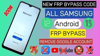 All Samsung Android 1213 New Frp Bypass Code  Google Account Bypass