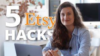 5 Etsy Hacks You DIDNT Know Existed   Run A Successful Etsy Shop in 2023