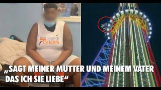 14 JÄHRIGER stürzt von einem FREEFALL TOWER