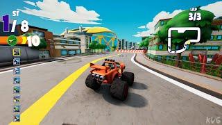 Blaze and the Monster Machines Axle City Racers Gameplay PC UHD 4K60FPS