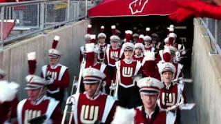 Entrance of the Band for the Badgers Upset of #1 OSU