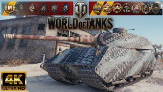 VK 100.01 P - Ghost Town map - 10 kills - 72k damage Kolobanov World of Tanks replay 4K