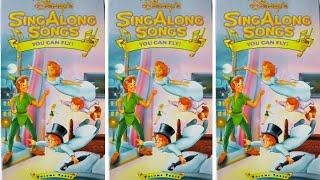 Disney Sing Along Songs You Can Fly 1988