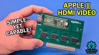 HDMI video from your Apple II with this cheap and simple project A2DVI