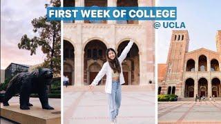an introvert’s first college week at UCLA  freshman year