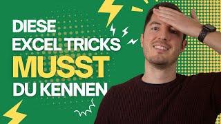 5 EXCEL TRICKS DIE DU KENNEN MUSST