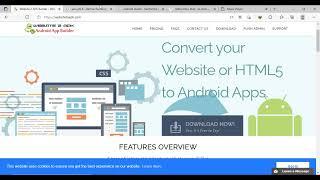 How to convert HTMLCSSJavaScript app to APK