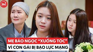 Mẹ Hoa hậu nhí Bảo Ngọc xuống tóc khóc 7 tiếngngày vì con gái