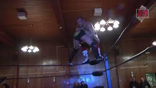 Chris Dickinson Top Rope Pazuzu Bomb To Joey Janela