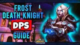 WOTLK CLASSIC Frost Death Knight PvE Guide Talents Rotation Pre-Bis DPS Tricks & More