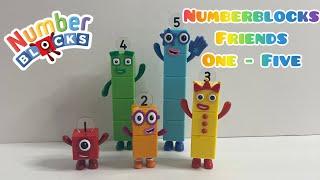 Unboxing Numberblocks friends One to five toys review #numberblocks #learningresources #cbeebies