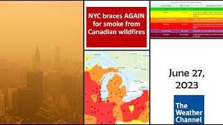 ️ALERT️ NYC braces AGAIN for smoke from Canadian wildfires