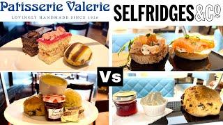 Afternoon Tea - Patisserie Valerie Vs Selfridges - Who Wins?