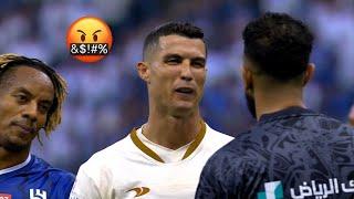 Cristiano Ronaldo  Best Fights & Angry Moments  2023 HD