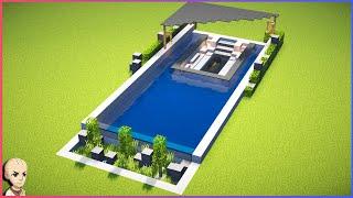 ️Minecraft  Easy Pool Design #5  Tutorial You Can Build️