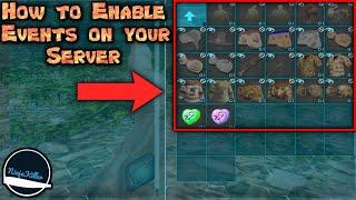 How to Enable events on Single player & Nitrado server in Ark Survival Evolved on PC PS4 & Xbox