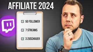 Twitch AFFILIATE werden & WAS beachten? 2024