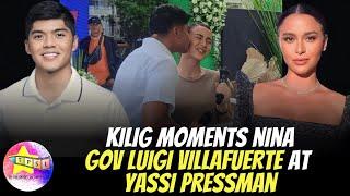 Kilig moments nina Gov. Luigi Villafuerte at Yassi Pressman