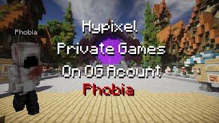 Hypixel Private Games on OG Accounts