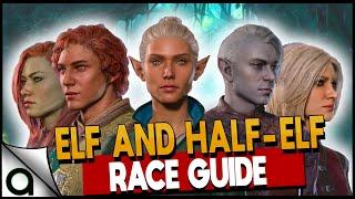 Baldurs Gate 3 - Elf and Half Elf Guide for Early Access