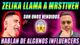 ZELIKA Y MRSTIVEN HABLAN SOBRE FREE FIRE LATAM  *INFLUENCERS VENDIDOS * 