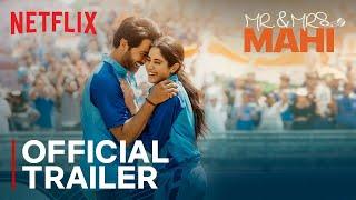 Mr. & Mrs. Mahi  Official Trailer  Janhvi Kapoor RajKummar Rao