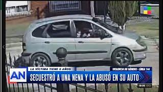 Secuestró a una nena de 8 años y la abusó en su auto