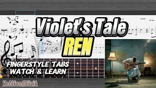 Ren-Violets Tale Intro  Fingerstyle  Guitar 