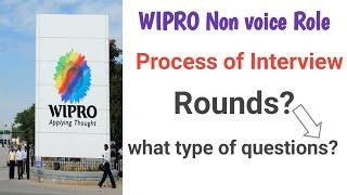 Wipro Non Voice Direct Walkin Interview  Interview Process  Date- 5th to 7th June