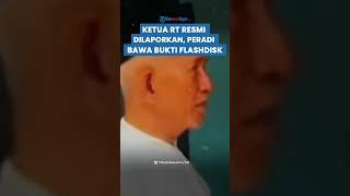 Bukti Flashdisk Ketua RT Pasren Beri Keterangan Palsu Diserahkan oleh Peradi Kini Resmi Dilaporkan