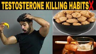 Testosterone Killing Habits *STOP* How to boost testosterone naturally best foods for testosterone