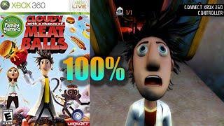 Cloudy With A Chance of Meatballs 46 100% Xbox 360 Longplay