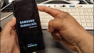 Forgot Phone Lock? How to Hard Reset Samsung A21S SM-A217F. Unlock pattern pin password lock.