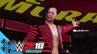 WWE 2K18 Exclusive - Shinsuke Nakamura makes his trademark entrance
