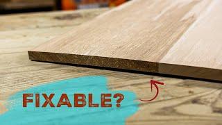 How to Flatten A Solid Wood Panel that has Cupped or Warped  Woodworking