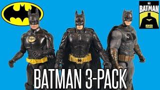 Spin Master 4 Inch Batman 3-Pack Review - 85 Years of Batman