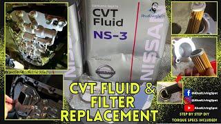 Nissan Altima 2013-2018 CVT Fluid & Filter Replacement