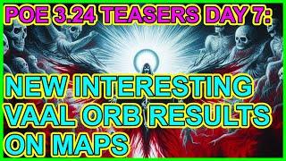 POE 3.24 Necropolis Teasers Day 7 Vaal Orbs & Maps. New Community Tool - Path of Exile Necropolis