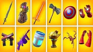Evolution of *ALL* Fortnite MYTHIC Weapons & Items Chapter 1 - Chapter 3