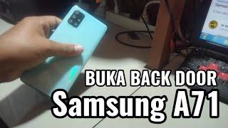 Cara Buka Backdoor Samsung A71