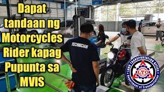 Dapat Tandaan ng Motorcycles Rider kapag Pupunta sa MVIS