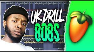 How To Make The Perfect UK Drill 808 & 808 Slides FL Studio 20 Tutorial