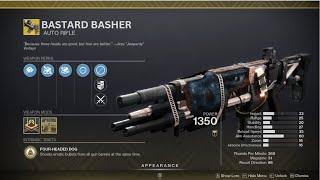 Infinite ammo shotgun in destiny 2....