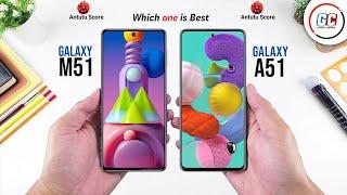 Samsung Galaxy M51 vs Samsung Galaxy A51  Full Comparison - Which one is Best.