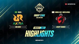 RRQ Akira vs Occupy Thrones M4 World Championship  Occupy Thrones vs RRQ Akira All Game Highlights