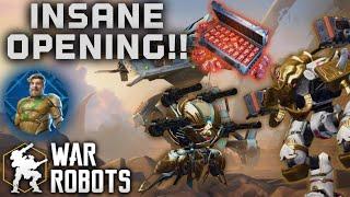 BABY ACCOUNT WINS BEST F2P ROBOT CRAZY BLACK MARKET OPENING EPISODE 39 War Robots