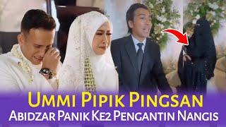 Detik-detik Ummi Pipik Pingsan Hingga Merasa Sosok Alm Uje Hadir Saat Akad Nikah Adiba Khanza